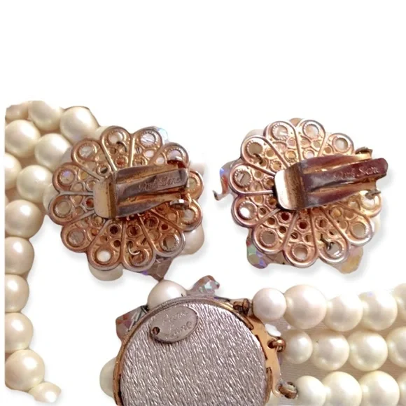 80s Park Lane Necklace & Earring Set Vintage - Picture 3 of 3